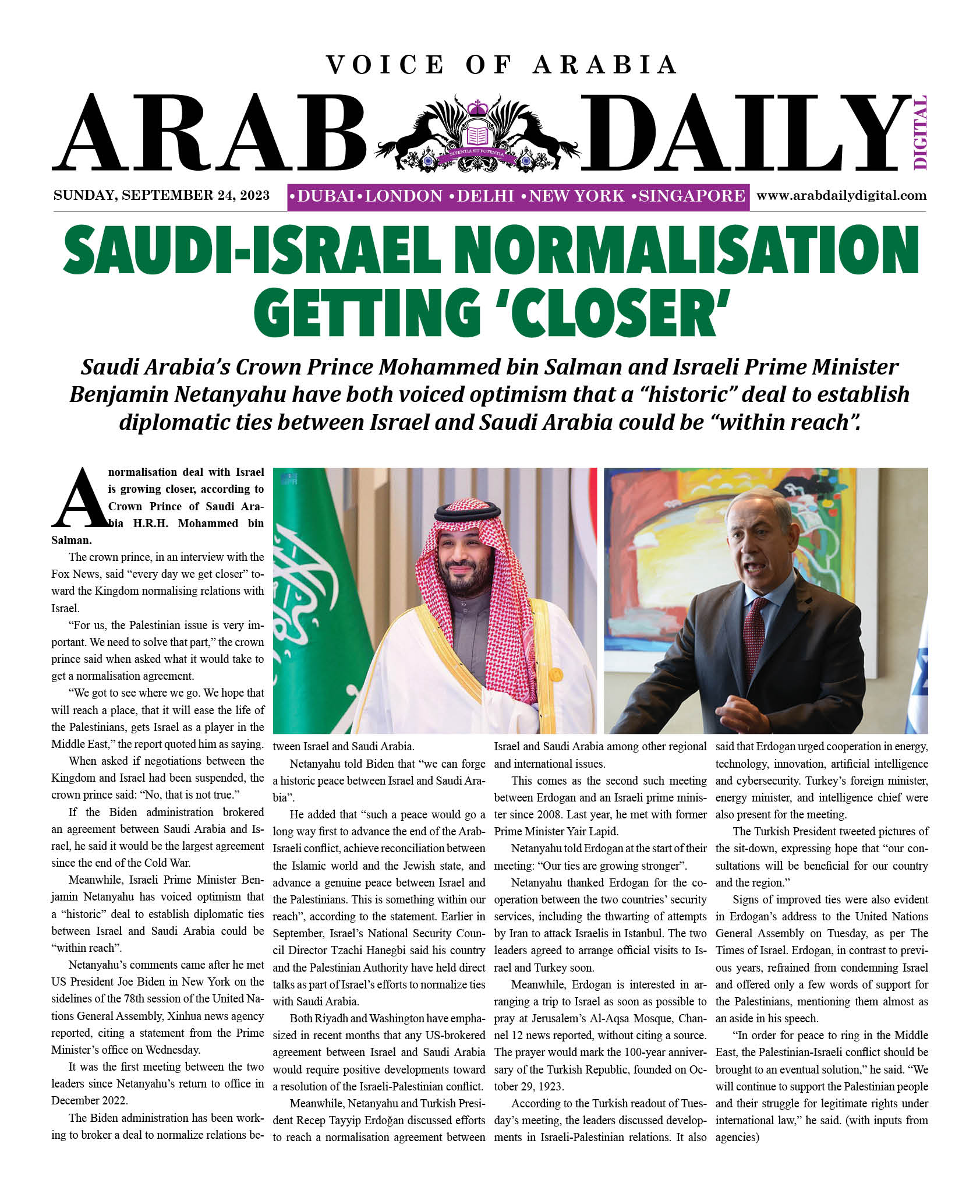 ARAB DD – SEP 24, 2023