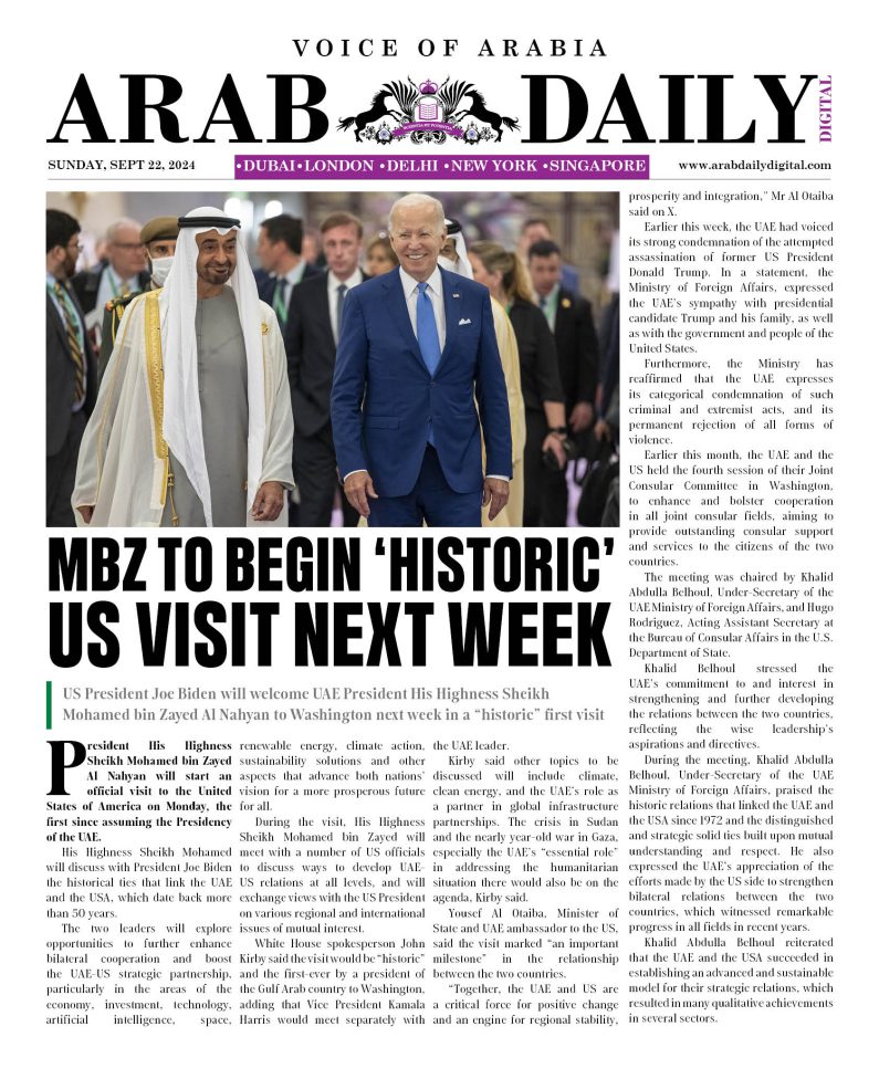 ARAB DD – SEP 22, 2024