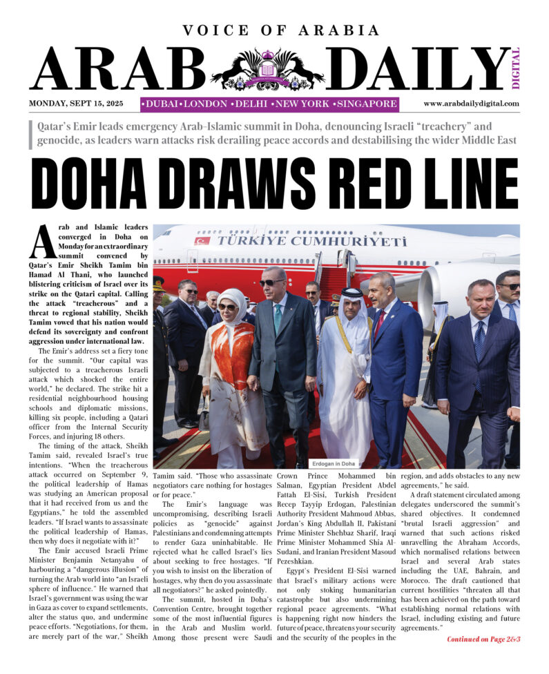 ARAB DD – SEP 15, 2025
