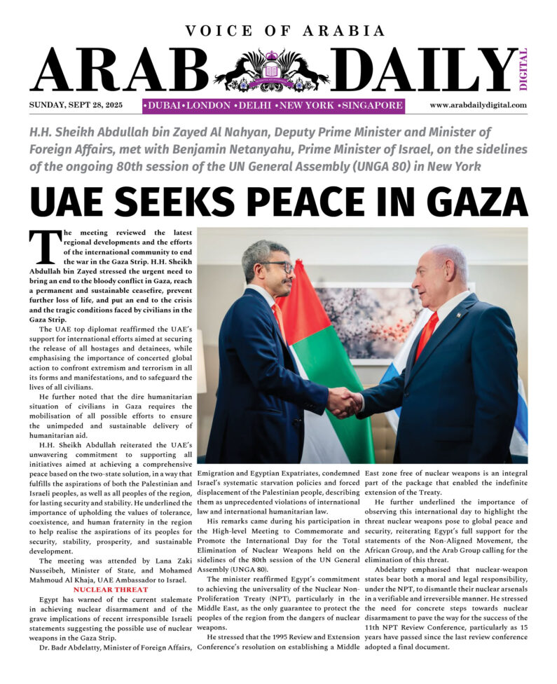ARAB DD – SEP 28, 2025